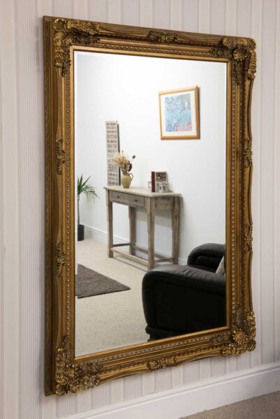 Vintage Large Mirror - 185x123cm - Bossington View1