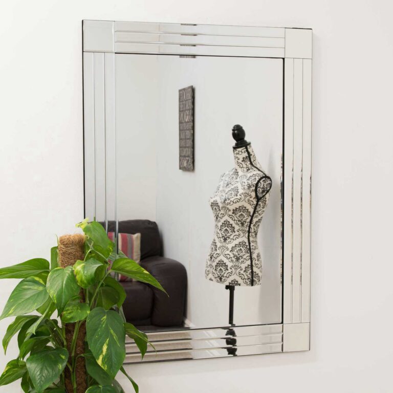 Lynton 100x70cm Modern Decorative Wall Mirror