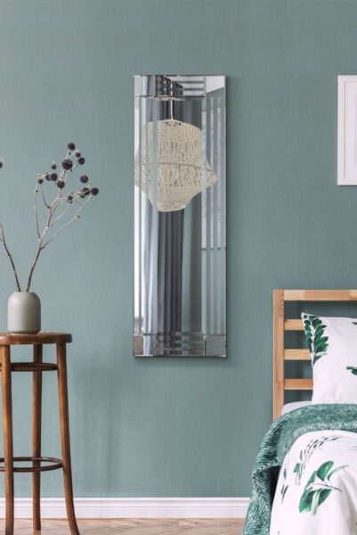 Long Rectangular Mirror - 120x40cm - Lynton View1