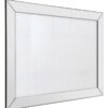 This large wall mirrored picture frame is available to purchase here at The Mirror Man
