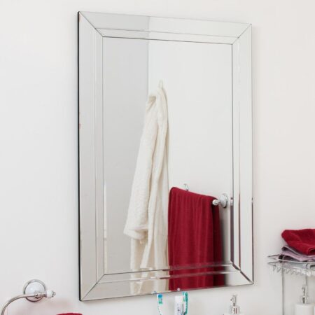 This simple wall mirror is available to purchase here at The Mirror Man