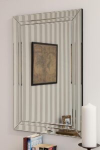 Holsworthy 90x60cm Frameless Wall Mirror