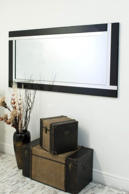 This large modern mirror is available to purchase here at The Mirror Man
