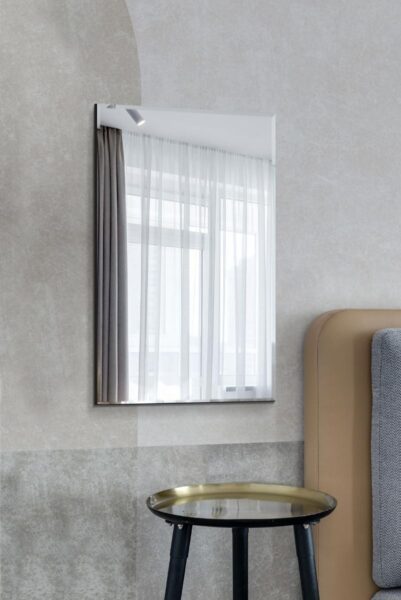Rectangular Frameless Mirror - 120x80cm - Clovelly View1