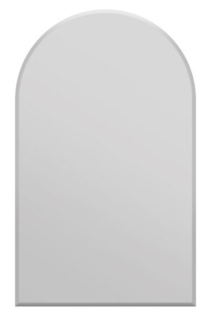 Curved Wall Mirror - 120x80cm - Clovelly View2