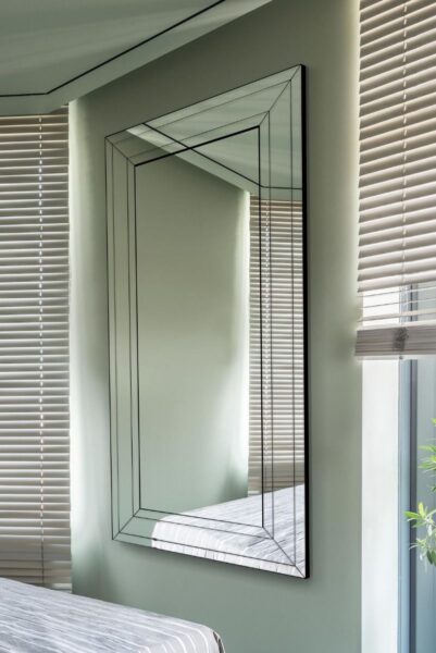 Modern Full Size Mirror - 174x85cm - Silverton View1