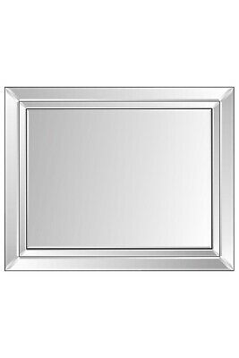 This modern large rectangular mirror is available to purchase here at The Mirror Man