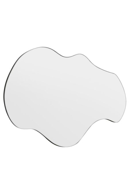 This pond shaped mirror is available to purchase here at The Mirror Man