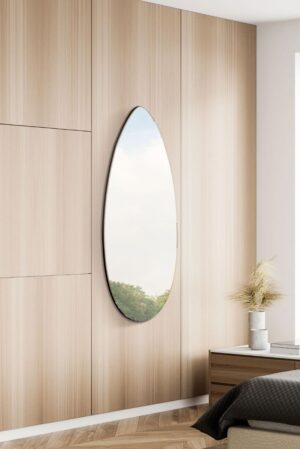 This water drop irregular shape mirror is available to purchase here at The Mirror Man