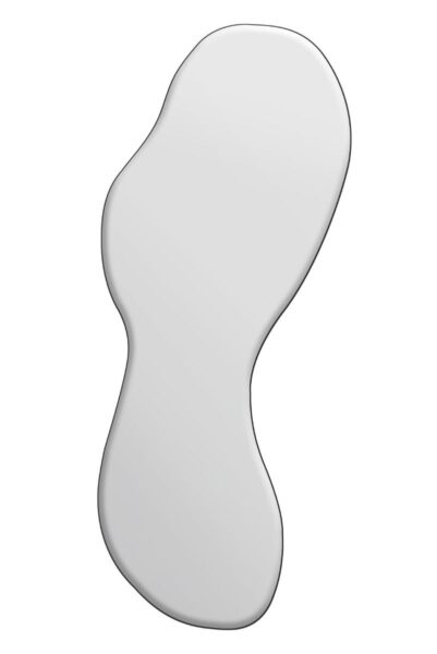 Organic Shaped Mirror - 160x60cm - Flowford View2