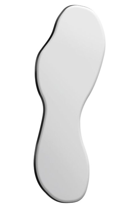 This organic shaped mirror is available to purchase here at The Mirror Man