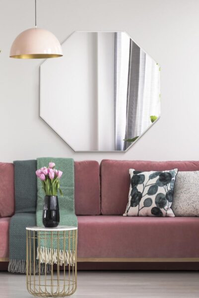 Mirror - 80x80cm - Clovelly View1